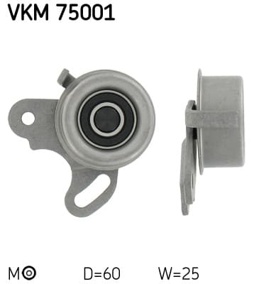 SKF Napínacia kladka ozubeného remeňa VKM75001 1