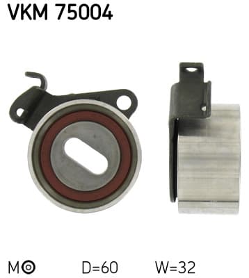 SKF Napínacia kladka ozubeného remeňa VKM75004 1