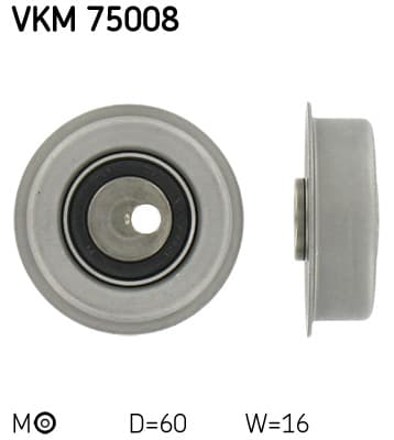 SKF Napínacia kladka ozubeného remeňa VKM 75008 1