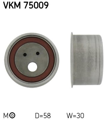 SKF Napínacia kladka ozubeného remeňa VKM75009 1