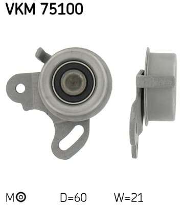 SKF Napínacia kladka ozubeného remeňa VKM75100 1