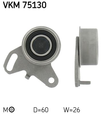SKF Napínacia kladka ozubeného remeňa VKM75130 1