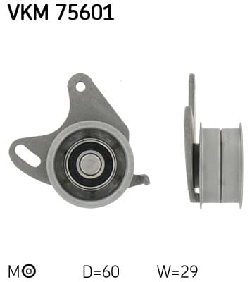 SKF Napínacia kladka ozubeného remeňa VKM75601 1