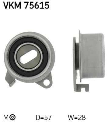 SKF Napínacia kladka ozubeného remeňa VKM75615 1