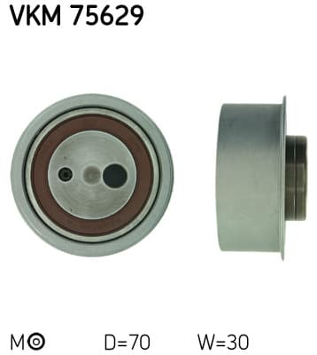 SKF Napínacia kladka ozubeného remeňa VKM75629 1