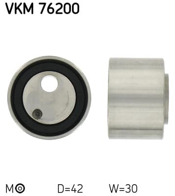 SKF Napínacia kladka ozubeného remeňa VKM76200 1