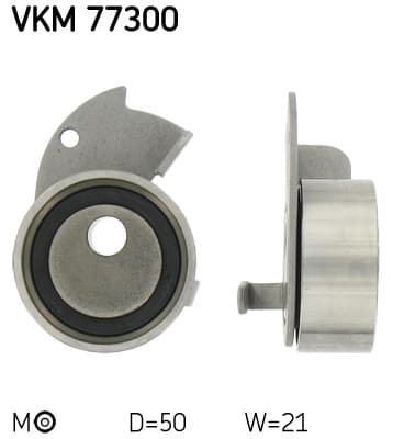 SKF Napínacia kladka ozubeného remeňa VKM77300 1