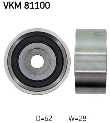 SKF Obehová/vodiaca kladka ozubeného remeňa VKM81100 1