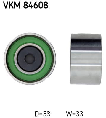 SKF Obehová/vodiaca kladka ozubeného remeňa VKM84608 1