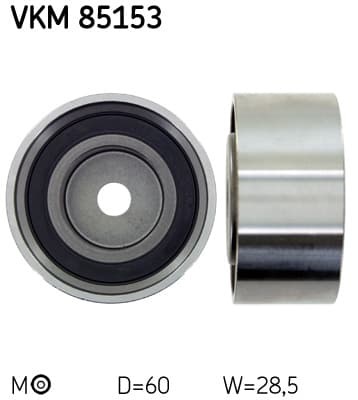 SKF Obehová/vodiaca kladka ozubeného remeňa VKM85153 1