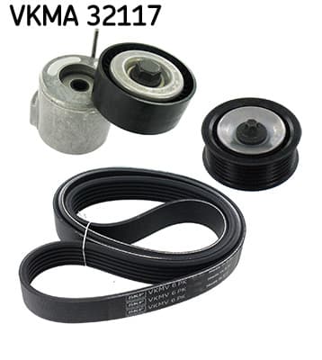 SKF Ozubený klinový remeň - Sada VKMA 32117 1