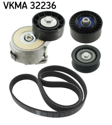 SKF Ozubený klinový remeň - Sada VKMA32236 1