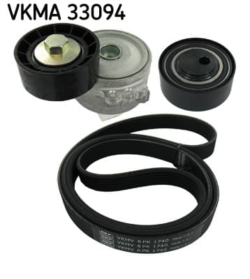 SKF Ozubený klinový remeň - Sada VKMA33094 1