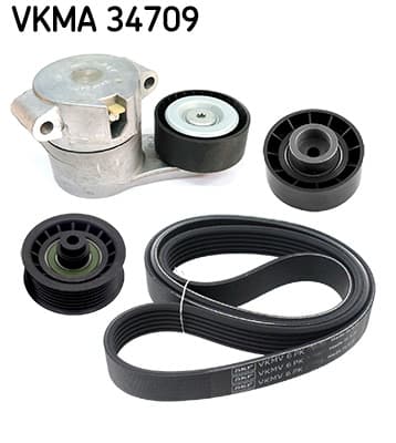SKF Ozubený klinový remeň - Sada VKMA 34709 1