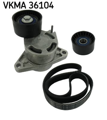 SKF Ozubený klinový remeň - Sada VKMA36104 1