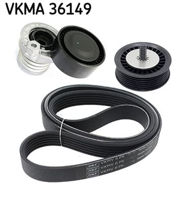 SKF Ozubený klinový remeň - Sada VKMA 36149 1