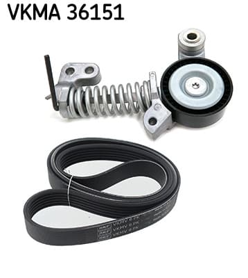 SKF Ozubený klinový remeň - Sada VKMA 36151 1