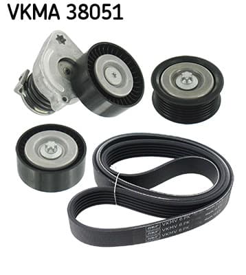 SKF Ozubený klinový remeň - Sada VKMA 38051 1