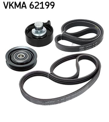 SKF Ozubený klinový remeň - Sada VKMA 62199 1