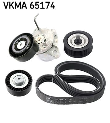 SKF Ozubený klinový remeň - Sada VKMA 65174 1