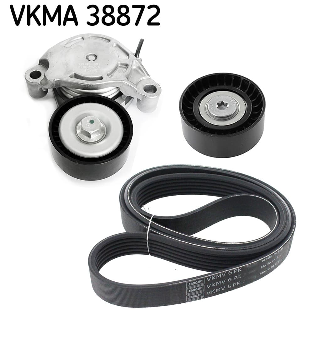 SKF Ozubený klinový remeň - Sada VKMA 38872 1