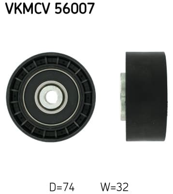 SKF Vratná/vodiaca kladka rebrovaného klinového remeňa VKMCV56007 1