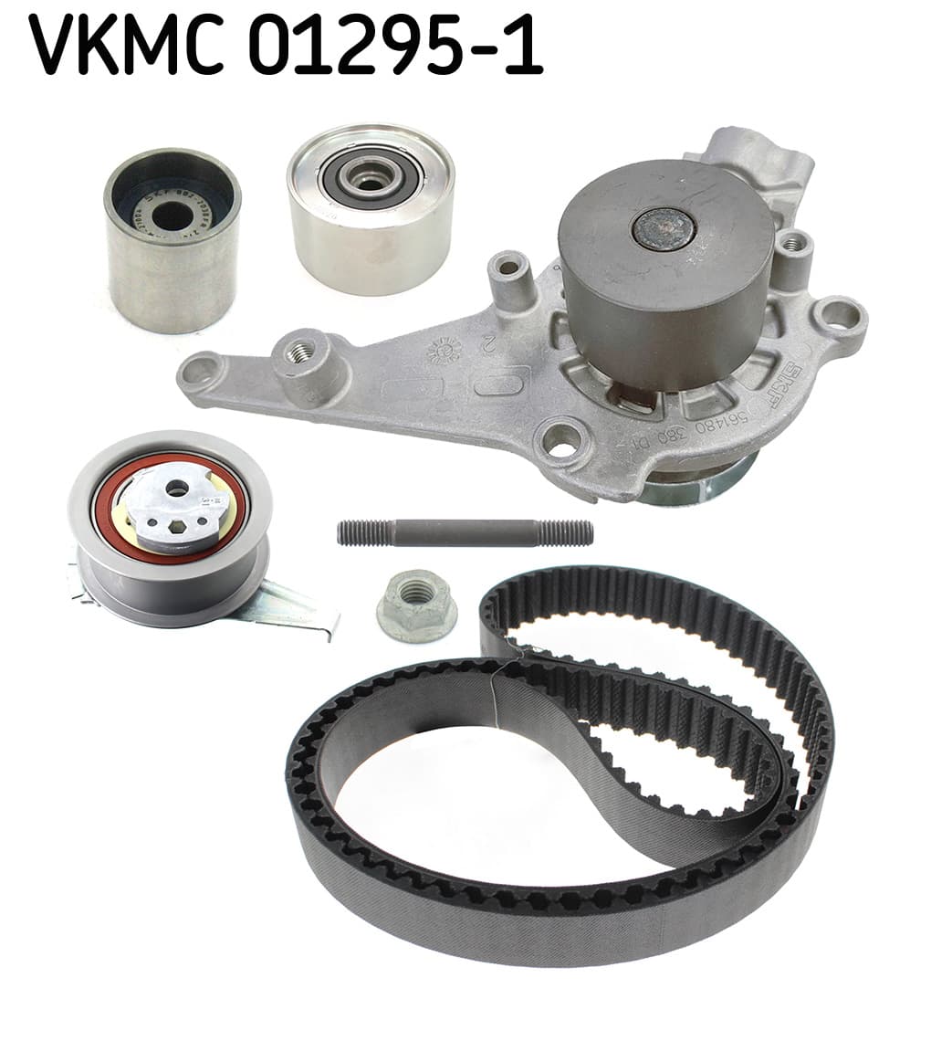 SKF Vodné čerpadlo + sada ozubeného remeňa VKMC 01295-1 1