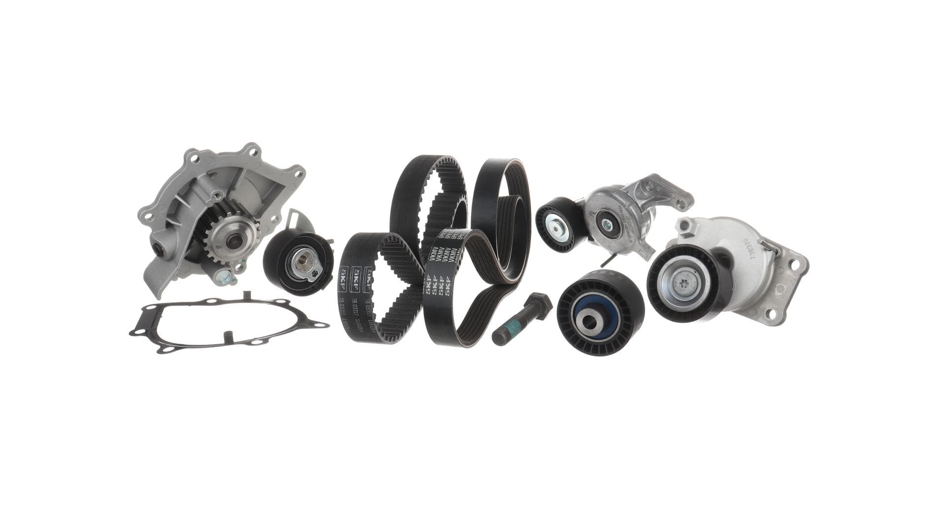 SKF Vodné čerpadlo + sada remeňov/klinových remeňov VKMC 13006 1