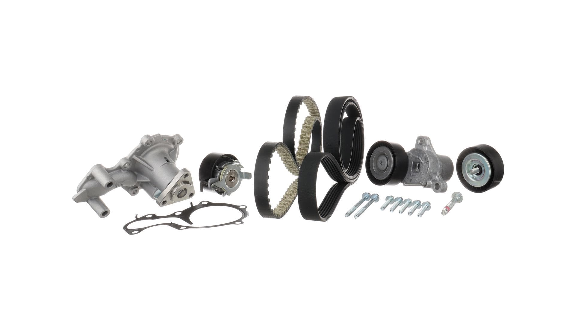 SKF Vodné čerpadlo + sada remeňov/klinových remeňov VKMC 14003 1