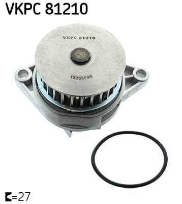 SKF Vodné čerpadlo, chladenie motora VKPC81210 1