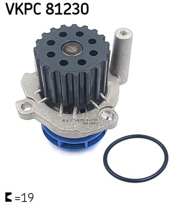 SKF Vodné čerpadlo, chladenie motora VKPC81230 1