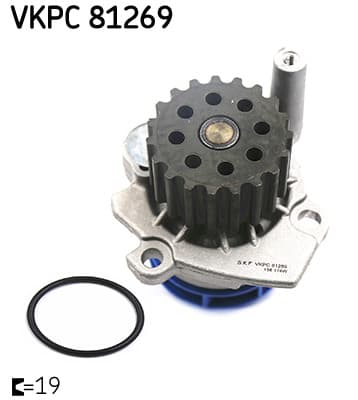 SKF Vodné čerpadlo, chladenie motora VKPC81269 1