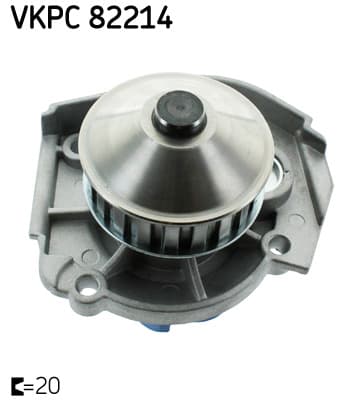 SKF Vodné čerpadlo, chladenie motora VKPC82214 1