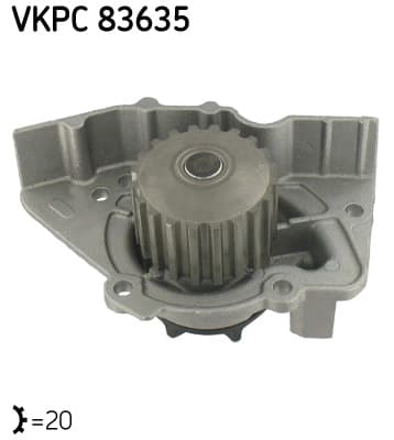 SKF Vodné čerpadlo, chladenie motora VKPC83635 1