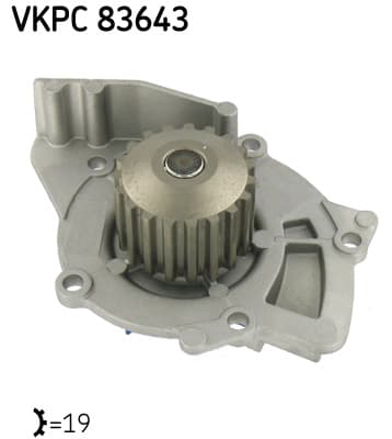 SKF Vodné čerpadlo, chladenie motora VKPC83643 1