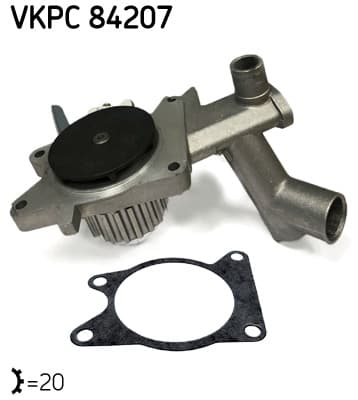 SKF Vodné čerpadlo, chladenie motora VKPC84207 1