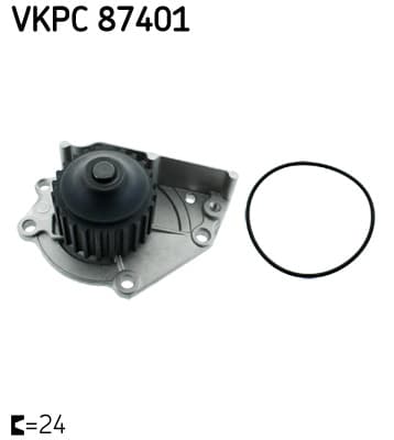 SKF Vodné čerpadlo, chladenie motora VKPC87401 1