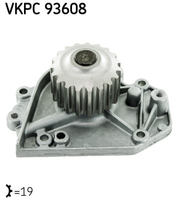 SKF Vodné čerpadlo, chladenie motora VKPC93608 1