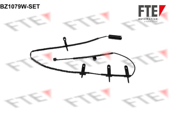 FTE Výstražný kontakt opotrebenia brzdového obloženia BZ1079W-SET 1