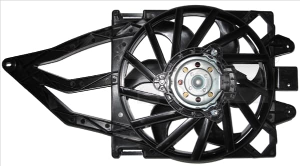 TYC Ventilátor chladenia motora 809-0025 1