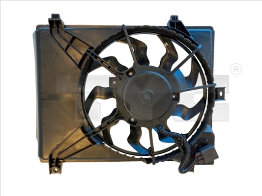 TYC Ventilátor kondenzátora klimatizácie 813-0007 1