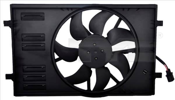 TYC Ventilátor chladenia motora 837-0058 1