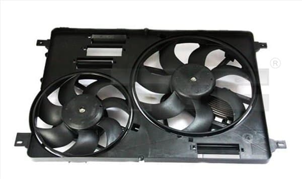 TYC Ventilátor chladenia motora 838-0009 1