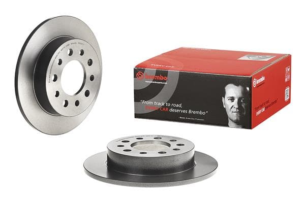 BREMBO Brzdový kotúč 08B02711 1