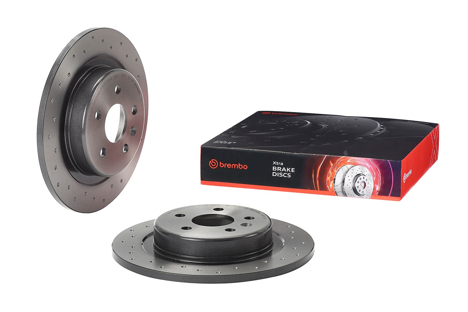 BREMBO Brzdový kotúč 08.D757.1X 1