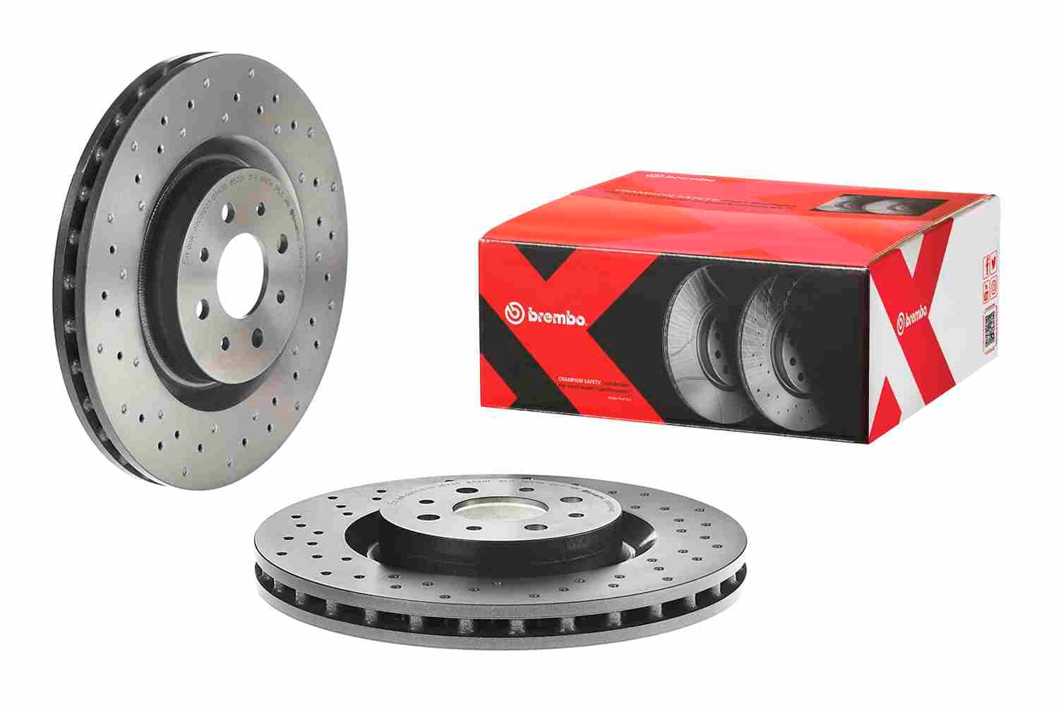 BREMBO Brzdový kotúč 0980044X 1