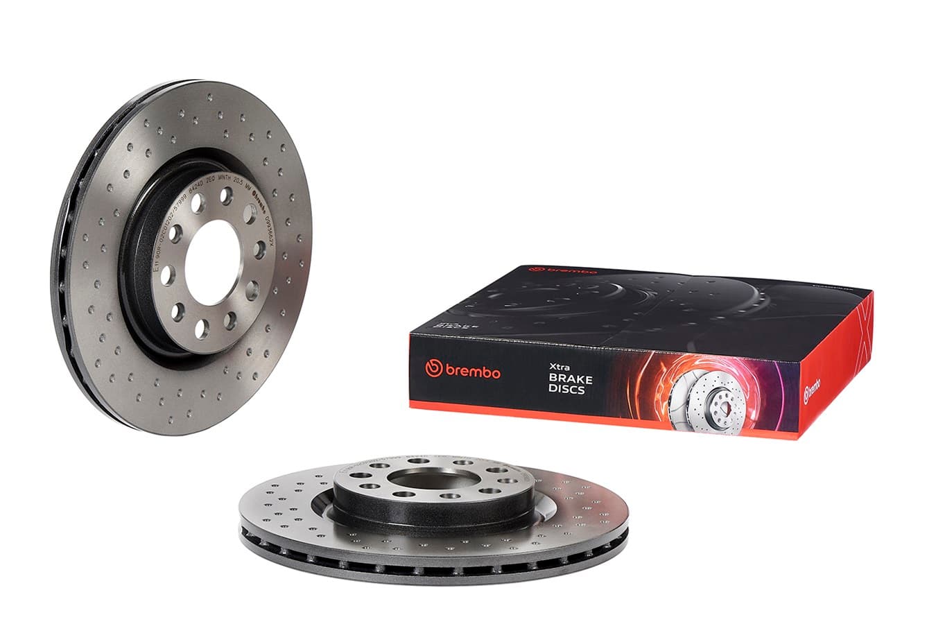 BREMBO Brzdový kotúč 09.9366.2X 1