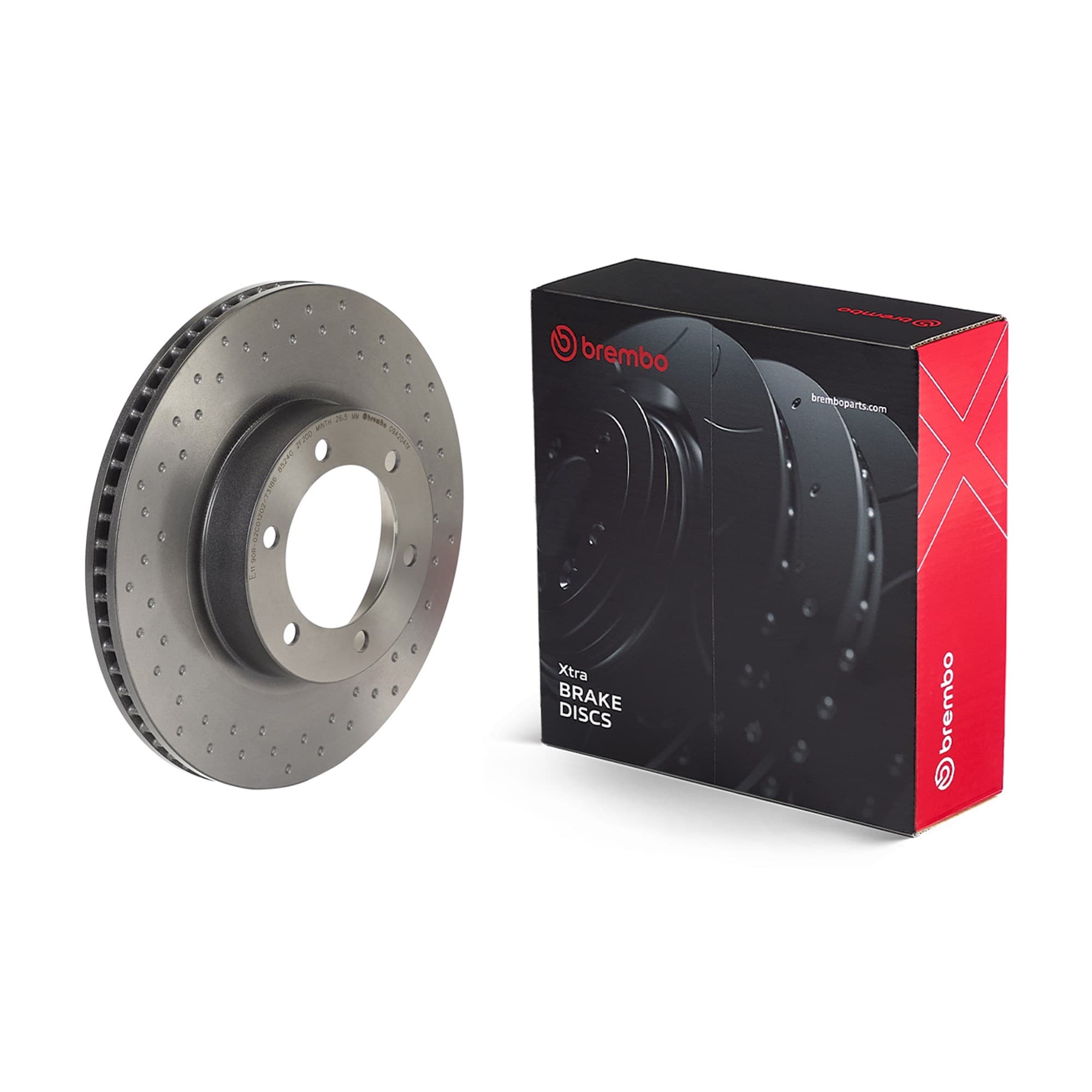BREMBO Brzdový kotúč 09.A204.1X 1