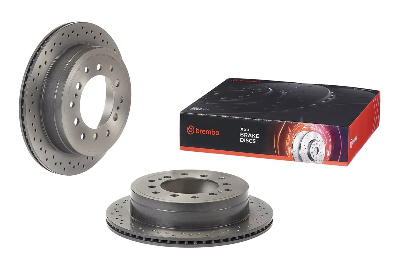 BREMBO Brzdový kotúč 09.A334.2X 1