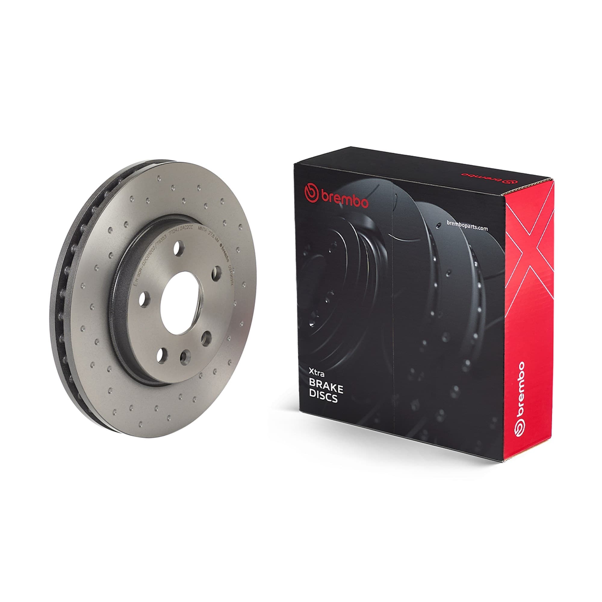 BREMBO Brzdový kotúč 09.A969.1X 1